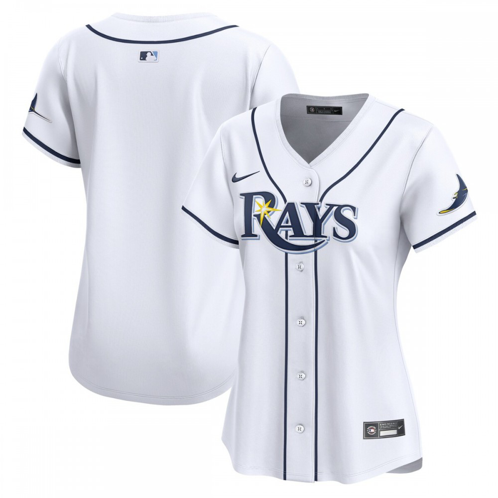 Tampa Bay Rays Women's Home Limited Jersey - White-Pro Kit Vault | Brand New 26/27 Sports Jerseys